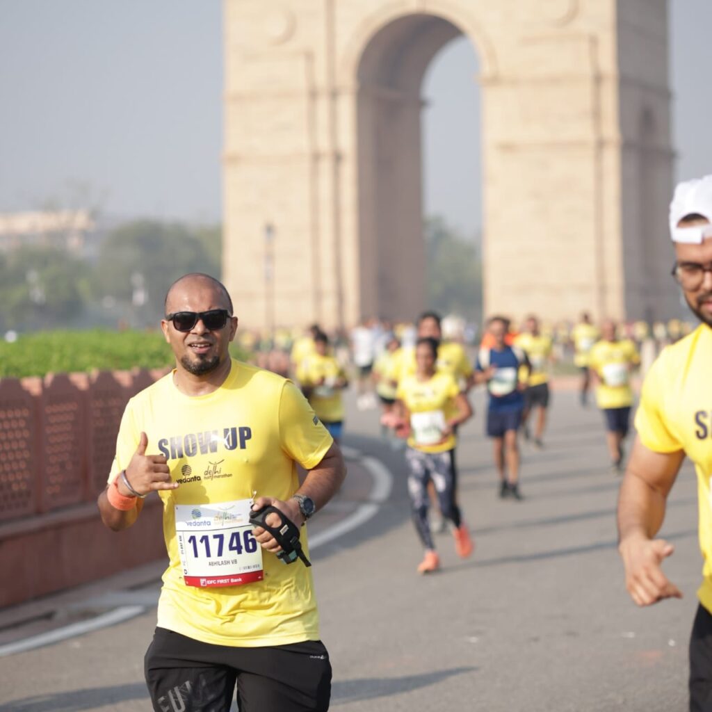 Just an Ordinary Trekker - Running at Delhi Half Marathon in 2022!
