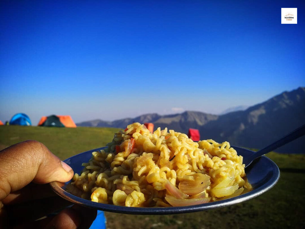 Maggi from Roopkund Trek!