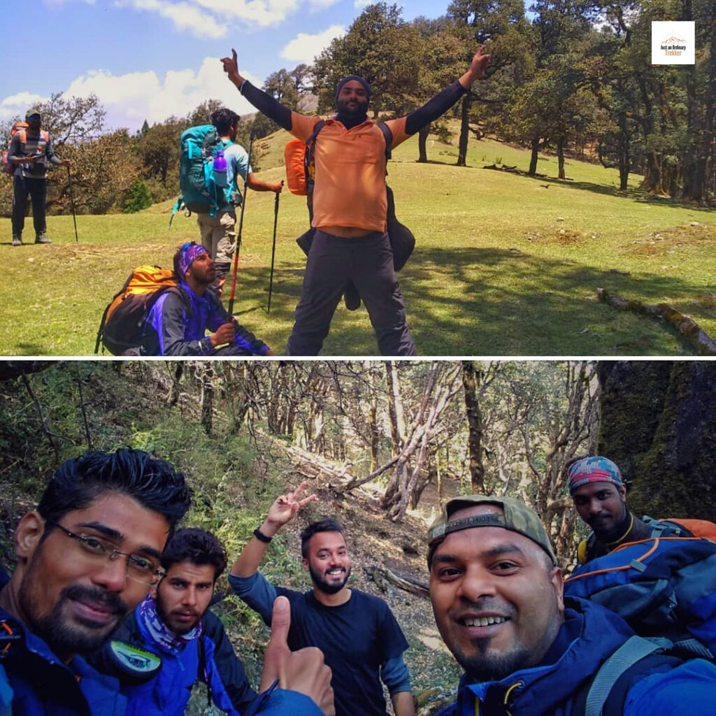 RoopKund Trek - About to reach Ali Bugyal from Didna Village