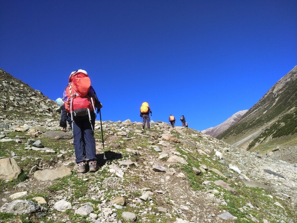 Conquering Nichnai Pass: Gateway to Kashmir Great Lakes Trek - The exhausting ascent to Nichnai Pass kicks off — every step testing our endurance and rewarding us with views to remember.
