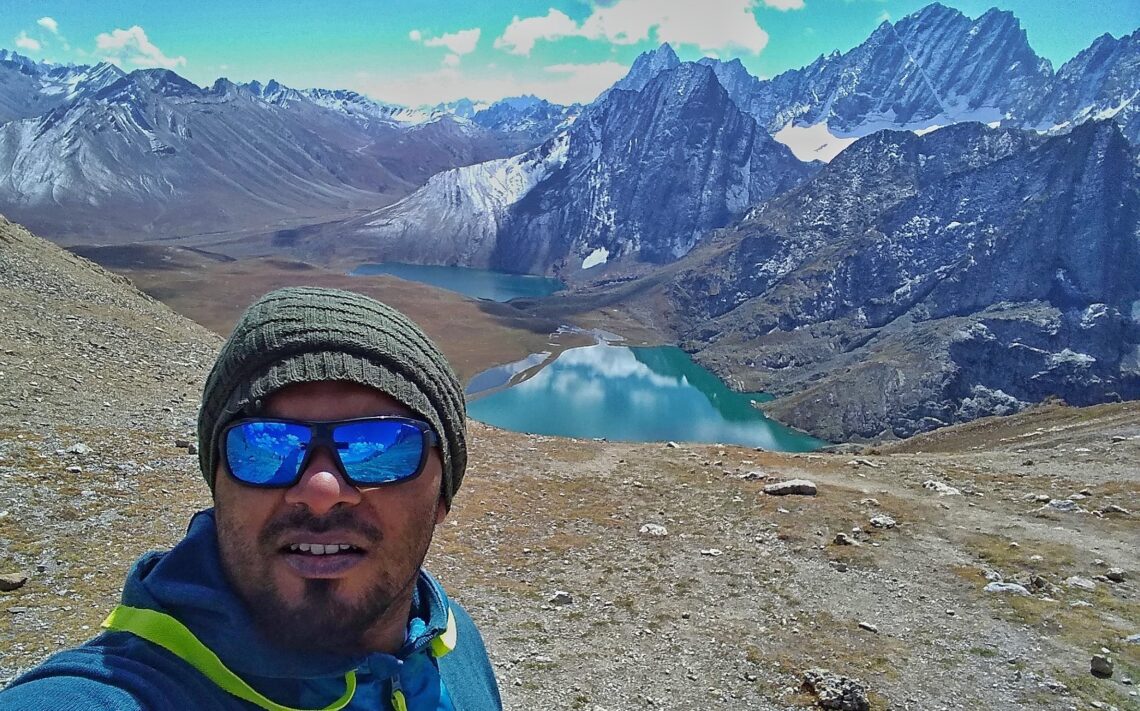 From Stillness to Summits: Vishansar to Gadsar on the Kashmir Great Lakes Trek - Finally the view from the top of Gadsar Pass isn't that bad!