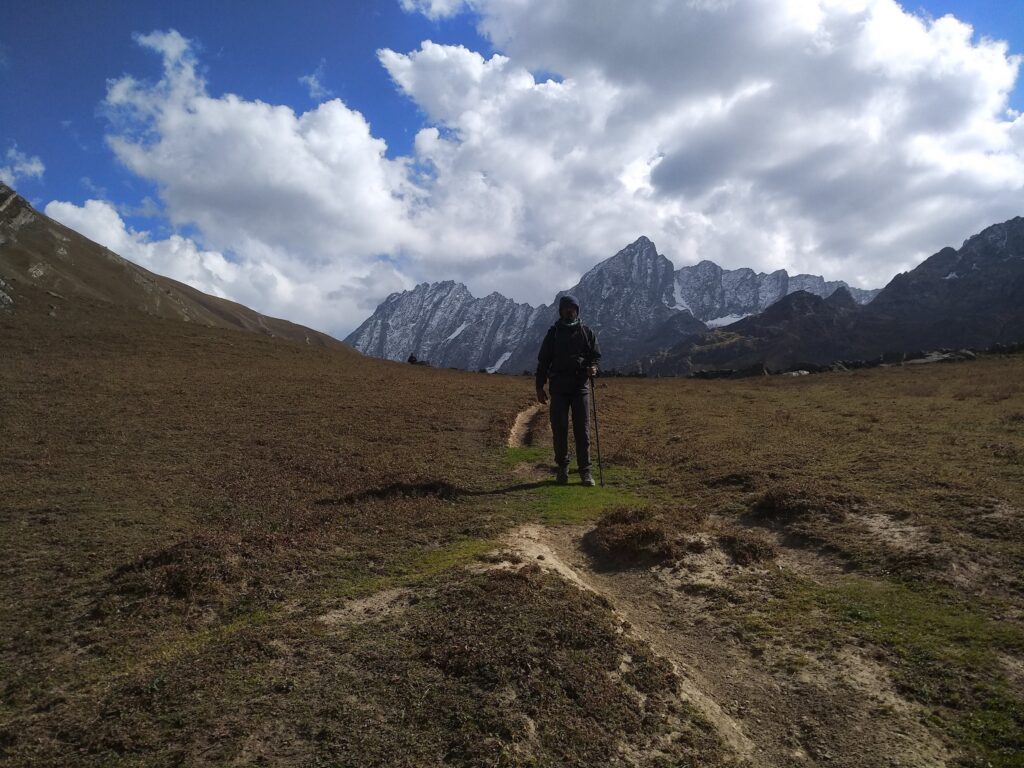 From Stillness to Summits: Vishansar to Gadsar on the Kashmir Great Lakes Trek - As we made our way to Gadsar Camp, it was only Hussain and me on the trail, Srinivas Sir and SK had long disappeared up ahead, while the rest of the batch was a distant blur behind.