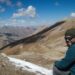 Sitting at the top of Gadsar Pass during Kashmir Great Lakes Trek!