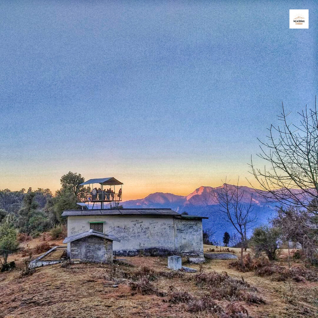 All waiting for that epic sunrise in Deoria Tal!