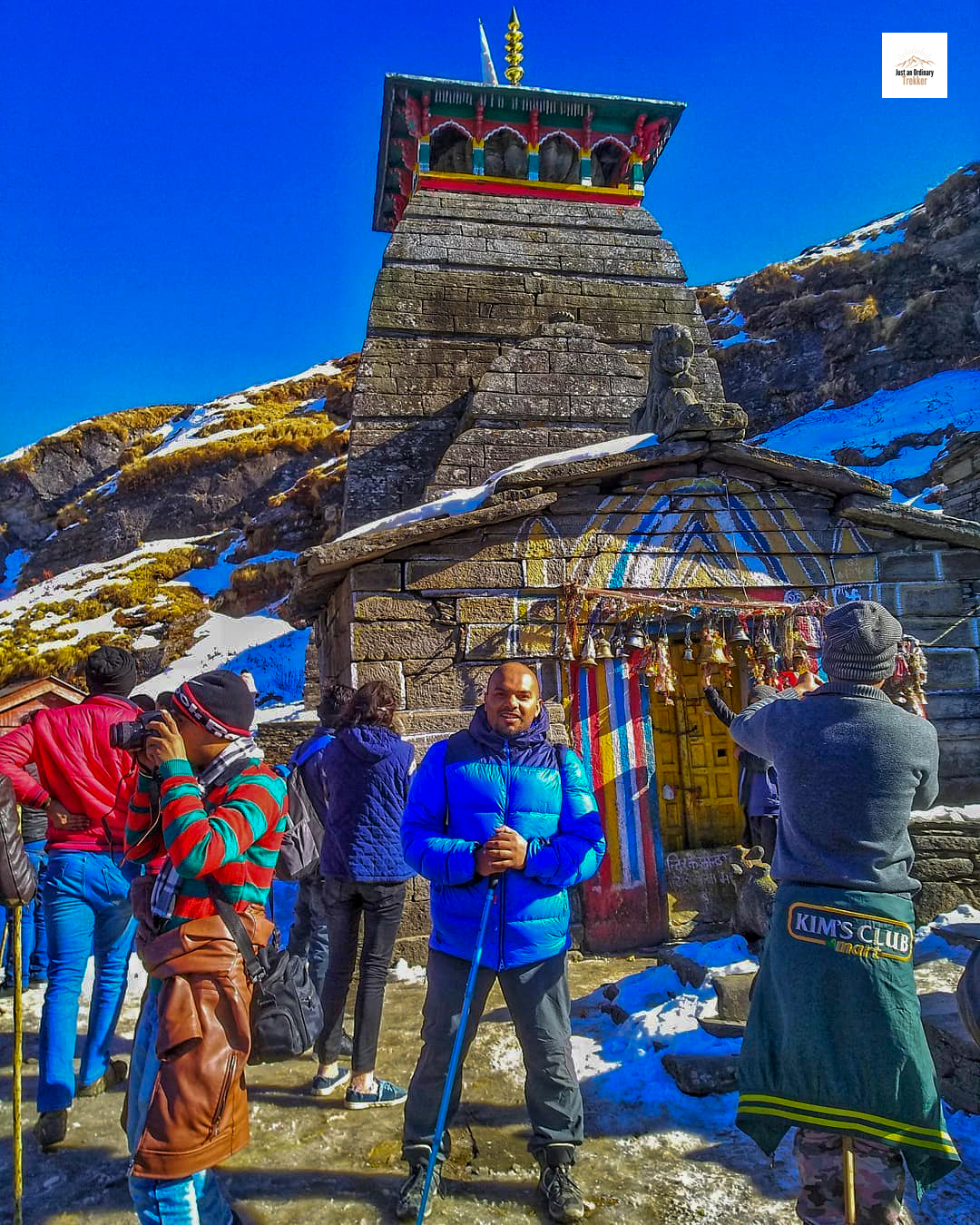 Feeling incredibly small, yet profoundly connected. 🙏 Being at the highest Shiva temple in the world (Tungnath) was more than just a travel stop—it was a soul-stirring moment that will stay with me forever. Pure Himalayan bliss.