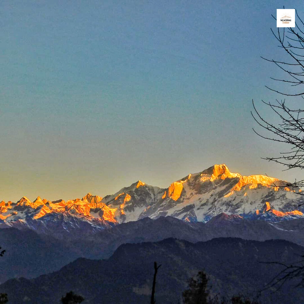 Still searching for a morning more vibrant than watching Chaukhambha light up over Deoria Tal.
