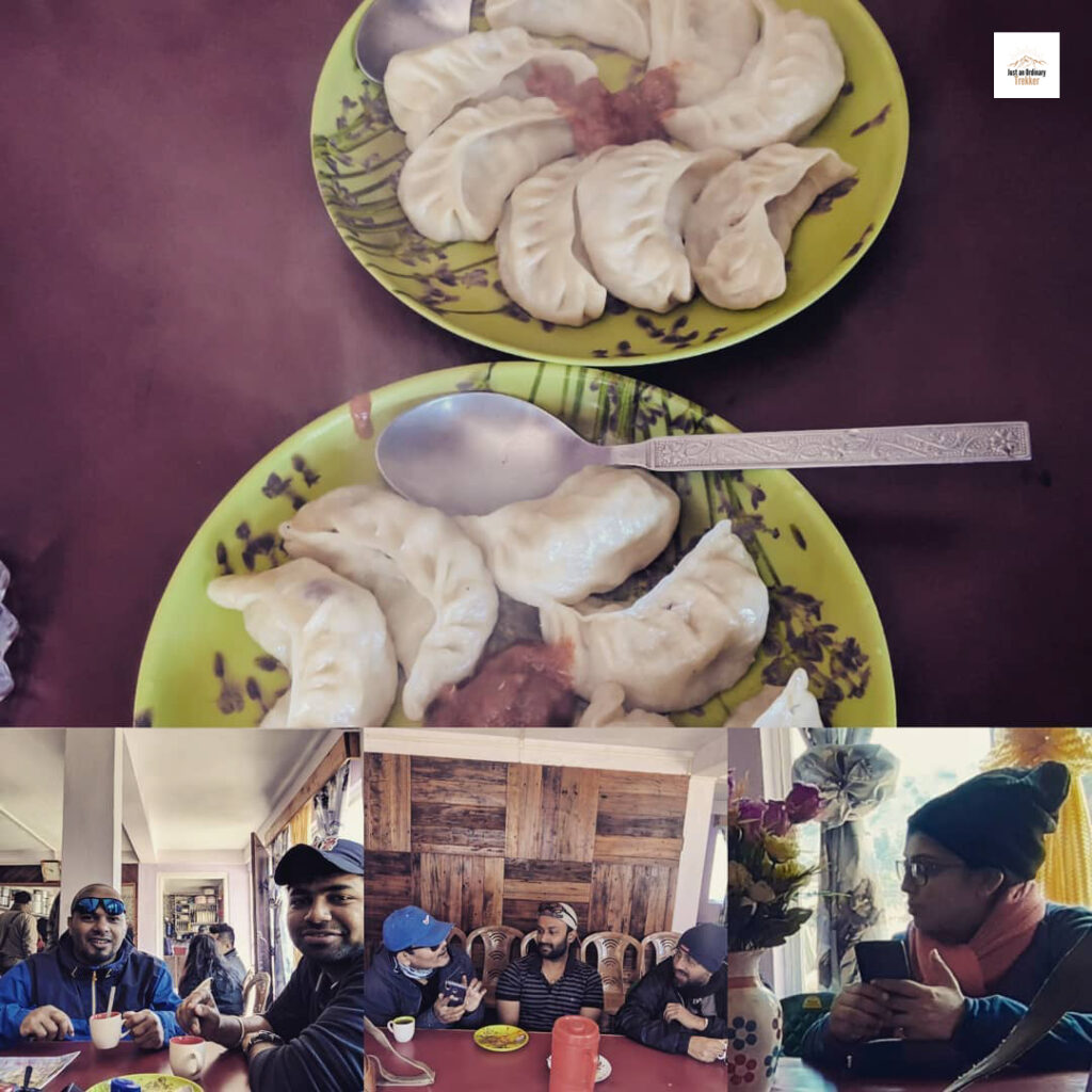 The Veg momos from Garibas during the Sandakphu Trek