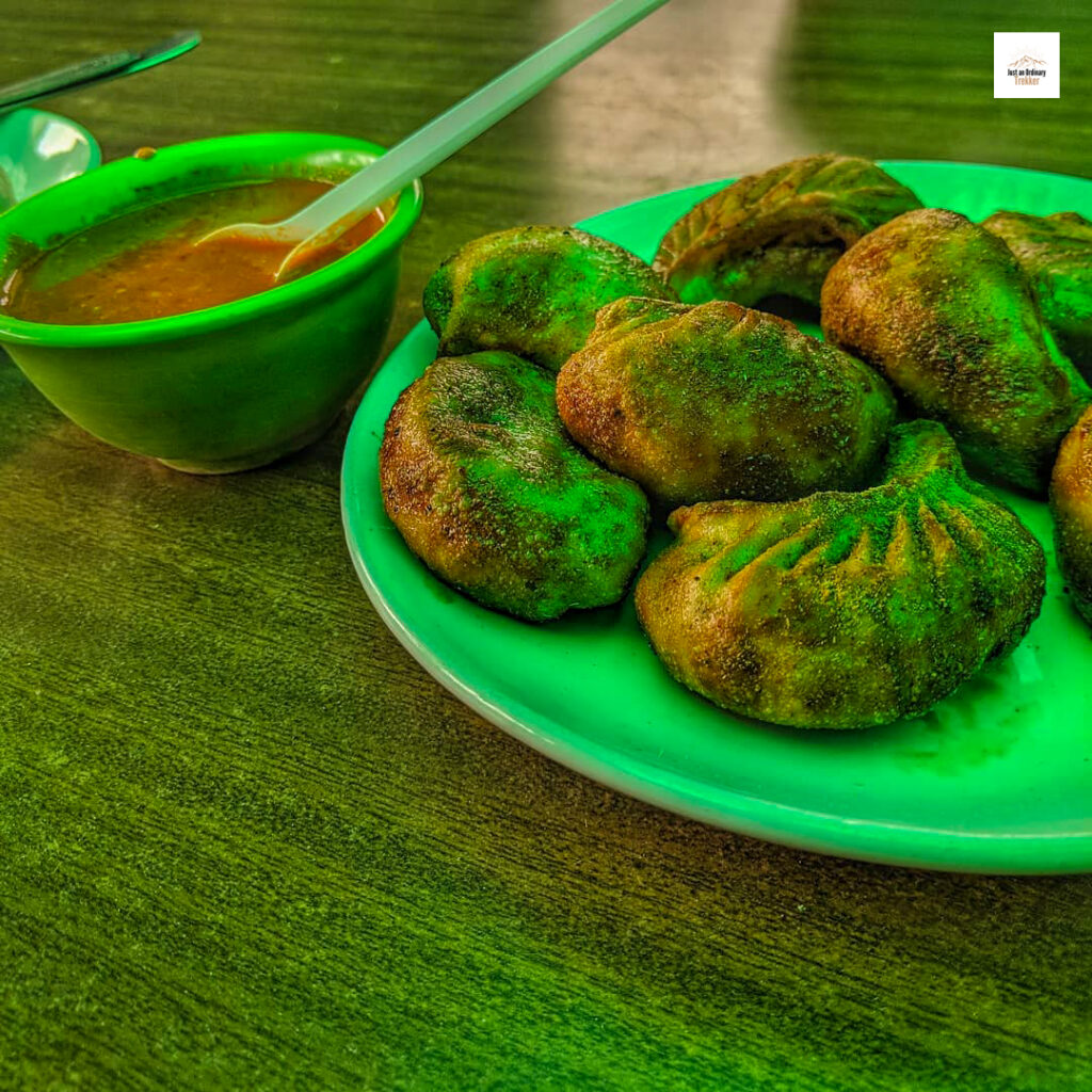 Stopped at a roadside dhaba on the way to Chitre—and these Pork momos were an instant love affair!